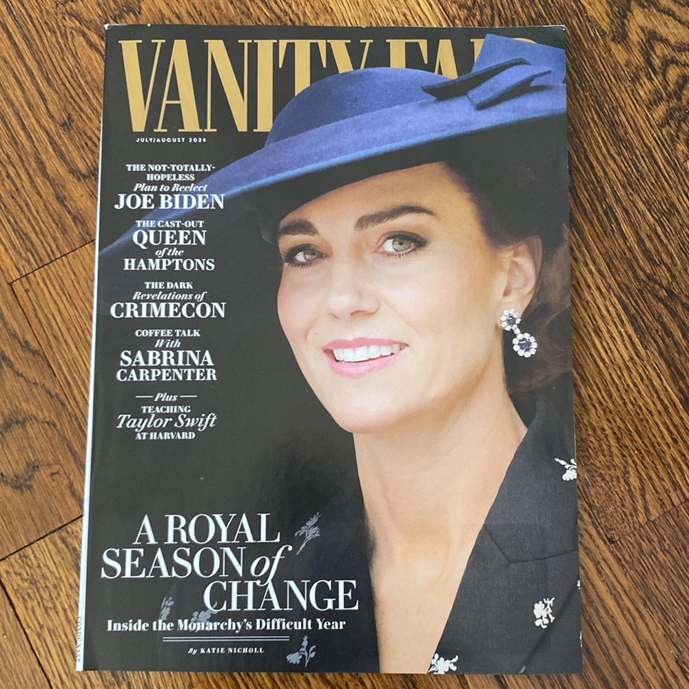 Vanity Fair Magazine - July/August 2024 - Kate Middleton - Sabrina Carpenter